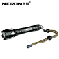 正品耐朗Nicron 强光手电筒G70 家用充电远射防身户外防水USB手电-tmall.com天猫