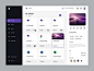 Cloud Storage Dashboard by Yev Ledenov for Ledo on Dribbble