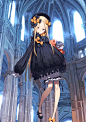 @图维画社    -- 《FGO-Fate Grand Order》官方英灵礼装Q版原画 (717)
