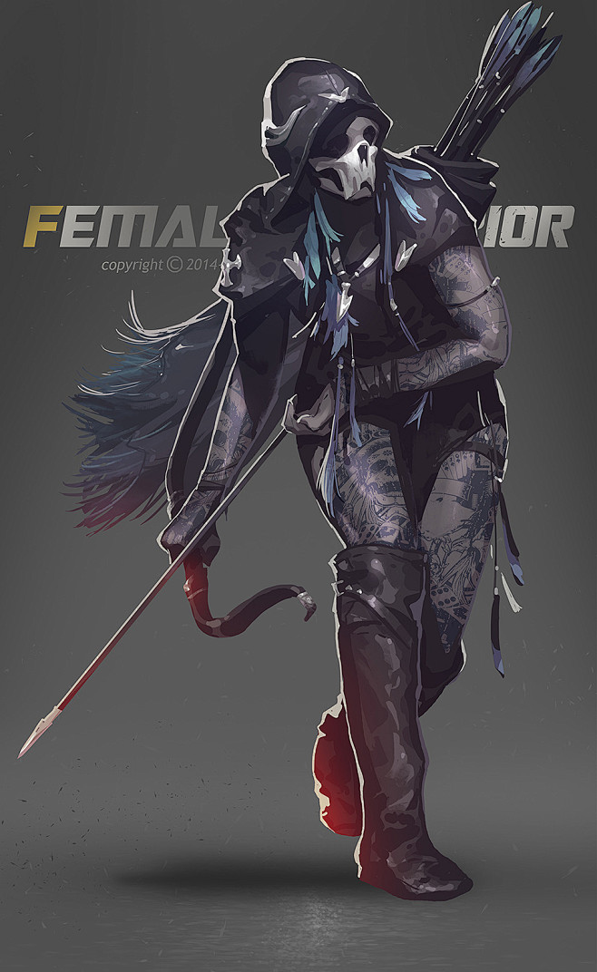 Female Warrior -- Ra...