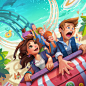 Amusement park on the island of Taonga, Volka Games : Amusement park on the island of Taonga
Illustration by Elena Kroshilina
Join us | Taonga. The Island Farm https://apps.facebook.com/taongafarm