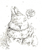 枣子子 的涂鸦王国作品《冬日梦的兔纸~》 - 涂鸦王国 #采集大赛#