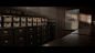 GCPD Police Records Room, Ash Thundercliffe : Decided to take the interrogation room assets i made and recreate another room from the 'Gotham' TV series whilst also trying a different lighting mood.