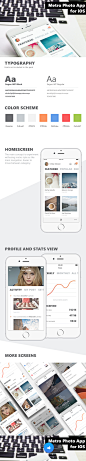 FreeMetroiOSAppTemplateonBehance╱APP╱APPUIUI界面APP界面移动端UIwebappicon