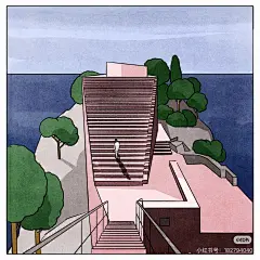 德国插画家 Klaus Kremmerz，他的插画色彩明艳，极具装饰性和叙事性。