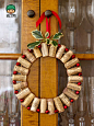 5款用红酒软木塞手工制作的漂亮的圣诞饰物