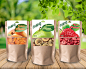 Dried fruits packing design