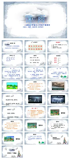 雷雨语文课文赏析教学课件PPT