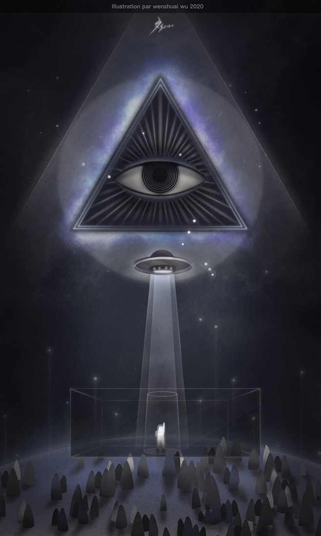 神秘学异世界插画定制-花瓣网
