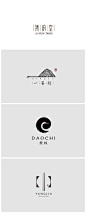 #logo设计享# 一组具有东方味道的LOGO设计参考 ​​​​