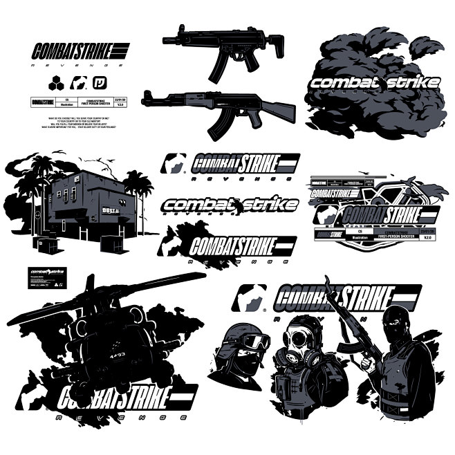 CS X MGNG® : In the one illustration i tried to combine of a few games ...