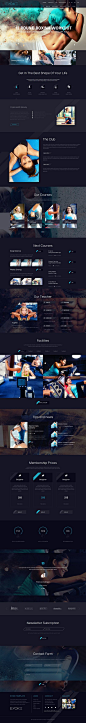 Eyoke is a nice and creative template for #Gym or #Fitness #website.  It has multiple variations of design with light version and dark version. Each version come up with 4 different colors like Red, Green, Yellow and Blue.: 