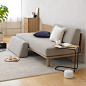 Muji - perfect for home office that doubles as guest room: 