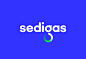 SEDIGAS brand branding  morillas identity Gas enterprise company eco energy