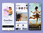 Modern Social Media App Design  by Hire Mobile Developers on Dribbble