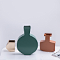 北欧简约创意花瓶 格调系列铁艺花器装饰摆件桌面软装饰品样板房-善木良品