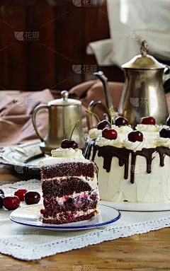 黑森林蛋糕，Schwarzwalder Kirschtorte, Schwarzwalder派，黑巧