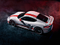 718 Cayman GT4，赛车设计，白色，