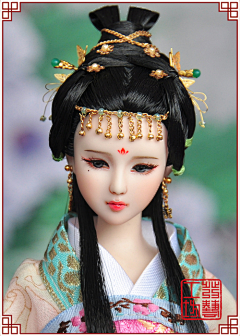 紫色的海洋采集到中国风娃娃
