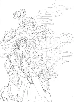 手绘人像插画图片-手绘人像插画设计素材-手绘人像插画模板下载_花瓣网
