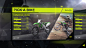 DiRT BIKE UI, John Montenegro : Since the advent of the first DIRT game, this series has really pushed the boundaries and created truly innovative UI, where the UI is an experience taking front and center for the first time. I really love this mold-breaki