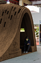 【构筑物】葡萄牙波尔图Vaulted <wbr>Cork馆Vaulted <wbr>Cork <wbr>Pavillion <wbr>by <wbr>Pedro&nbs