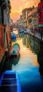 Venicimo Canal Sunset - Venice, Italy