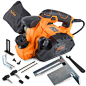 VonHaus 7.5 Amp Electric Wood Hand Planer Kit with 31/4 Planing Width and Extra Set of Planer Replacement Wood Blades  Electric Door Planer ** Click image for more details. (This is an affiliate link). #powertools