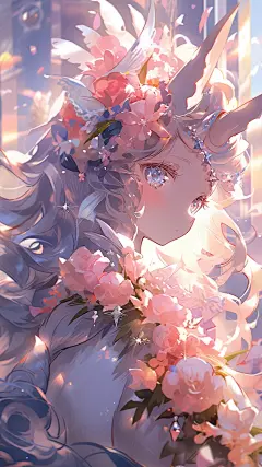 AI数字艺术人物创意插画-众图网