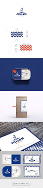 San Julian on Behance by Pablo Martínez Díaz. Buenos Aires, Argentina curated by Packaging Diva PD. Diseño de marca y packaging para pescadería San Julian. Art direction, graphic design, branding, packaging.