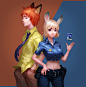 Zootopia Judy and Nick~ | 狐狸与兔子-疯狂动物城