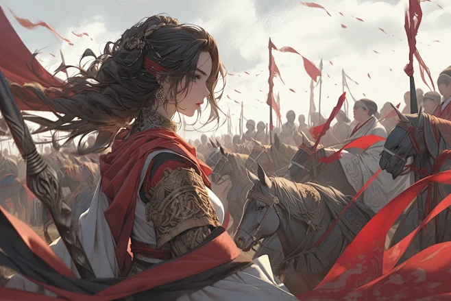 #古代女侠#女将军#古诗中的女侠