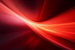 漂浮绸缎企业科技红色抽象线条背景图