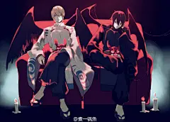 阴阳师手游 同人手绘 煮一锅鱼/绘