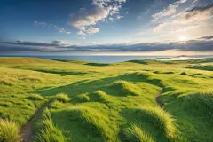 大自然生态草地摄影图