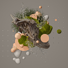 这么晚了还是一起睡吧采集到c4d-abstract art