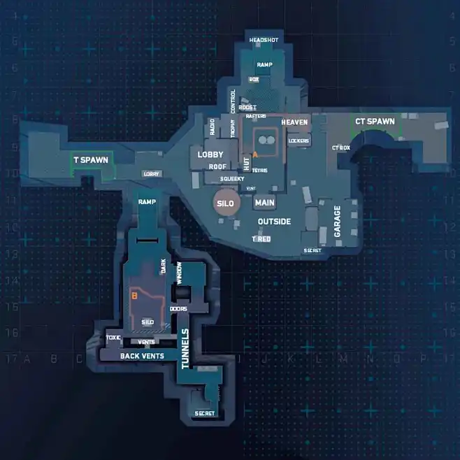 CS：GO /CS 2 全地图英文点位 - 哔哩哔哩-花瓣网