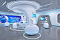 现代 展厅 科技展览馆展厅3D模型