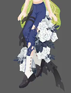 【腿姿】【男装】葬礼赞歌