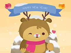 Our acorns accountant, Mr. Twig, wish you a Merry Christmas and a happy New Year. Oh and his acorns too. :o)

www.cappippuni.com ♥