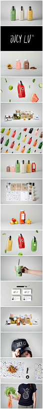 JucyLu有机蔬果商店包装及视觉形象-三个设计师-视觉设计传播分享自媒体