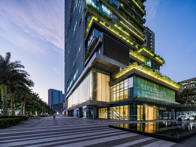 碧桂园凤凰智谷，深圳 / UV独特视野建筑设计有限公司 : 可以呼吸的绿色园区