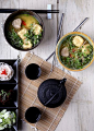 Miso-Scented Soup with Tofu Puffs | Nihon - Japanese Food