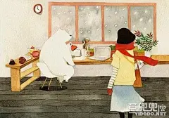 一组简单的温馨与美好 -插画 - 插画图片_插画师_插画壁纸_场景插画_yidodo.net - 意兜兜