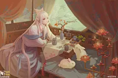 /俊西插画网络班/【学员毕设】PART2， 经过系统学习图形，构成，色彩后的上一期学员优秀作品。@俊西JUNC ​​​​ 新一期报名详见°2018年下半年招生 ​​​​