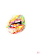 colourful lips by ~indi1288 on deviantART