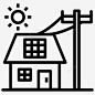 家用电家庭能源发电厂图标 免费下载 页面网页 平面电商 创意素材