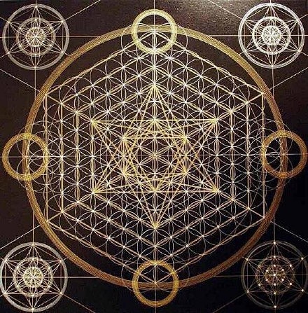 #实用素材# 神秘宗教几何学，对称美，好...