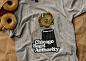 Chicago Bagel Authority : CBA requested a new design for their new t-shirts to be in sold in their two city locations. This illustration combines two of my, and many Chicagoans', favorite things: bagels and skyscrapers. 