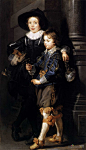 彼得·保罗·鲁本斯(Peter Paul Rubens)高清作品《艾伯特和鲁本-尼古拉斯-》